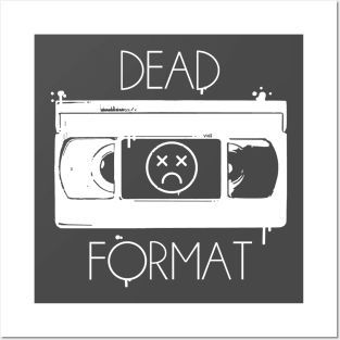 Dead Format VHS (oldschool splatter version 2) Posters and Art